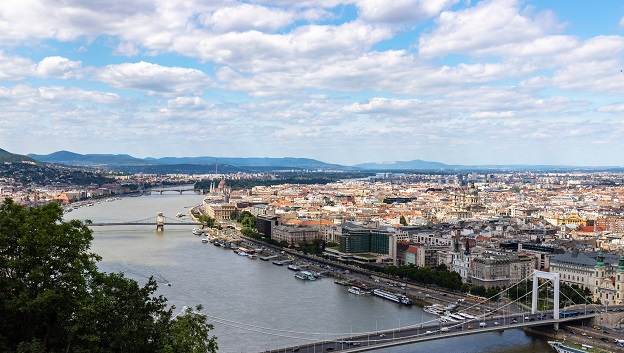 Ungarn, Budapest an der Donau