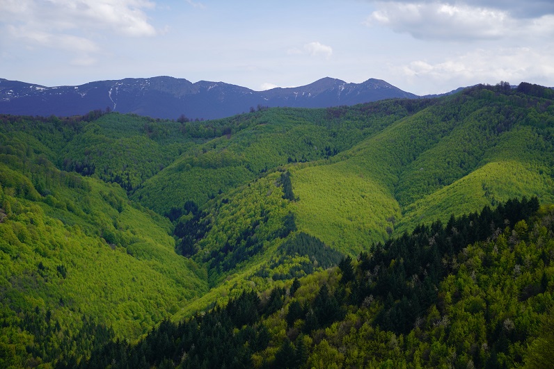 Balkan Berge in Bulgarien